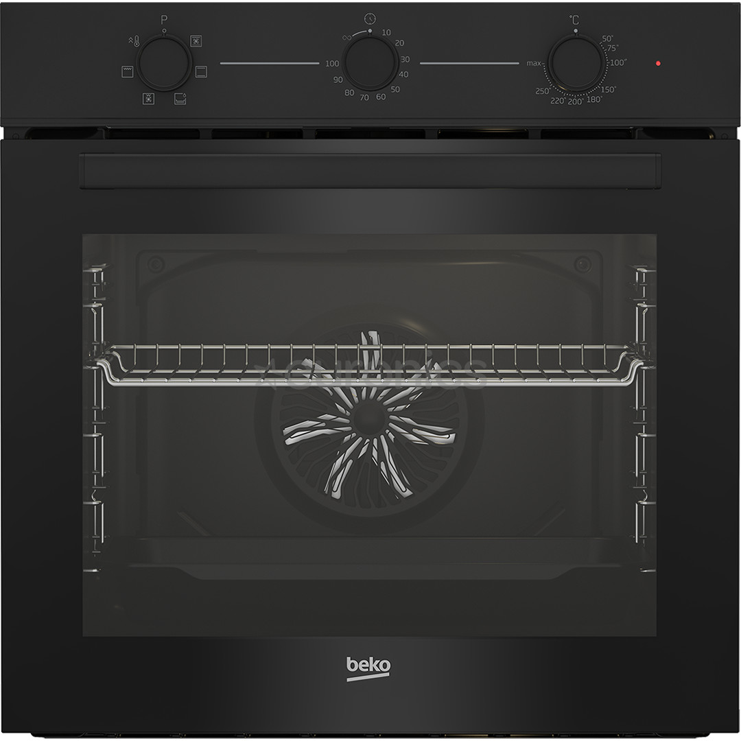 Beko, 72 L, black - Built-in oven