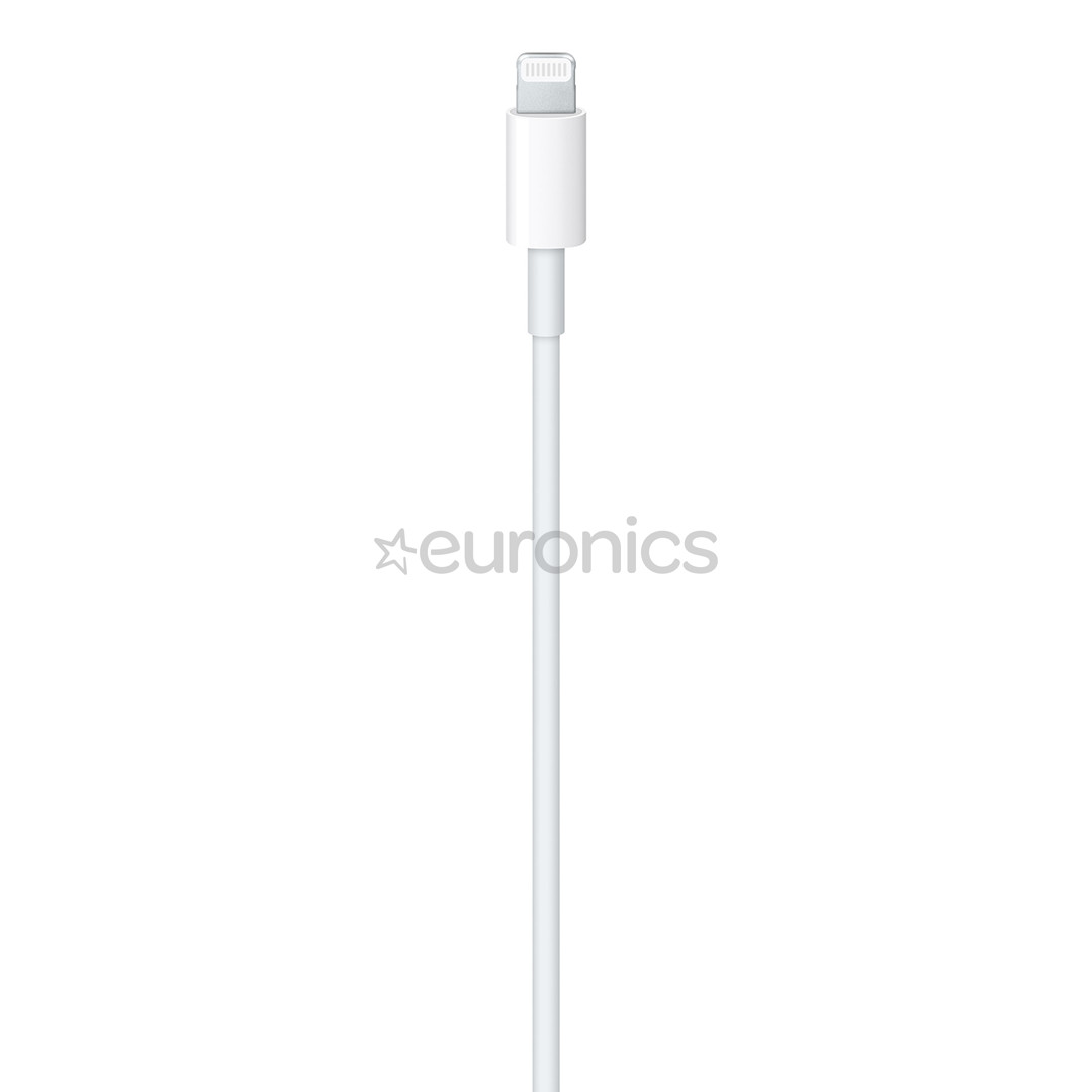 Apple USB-C - Lightning, 1 м, белый - Кабель