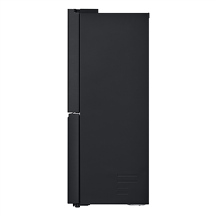 LG, Instaview, 638 L, height 180 cm, black - SBS Refrigerator