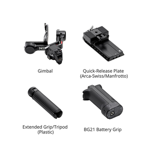 DJI RS 4 Gimbal Stabilizer, melna - Stabilizators