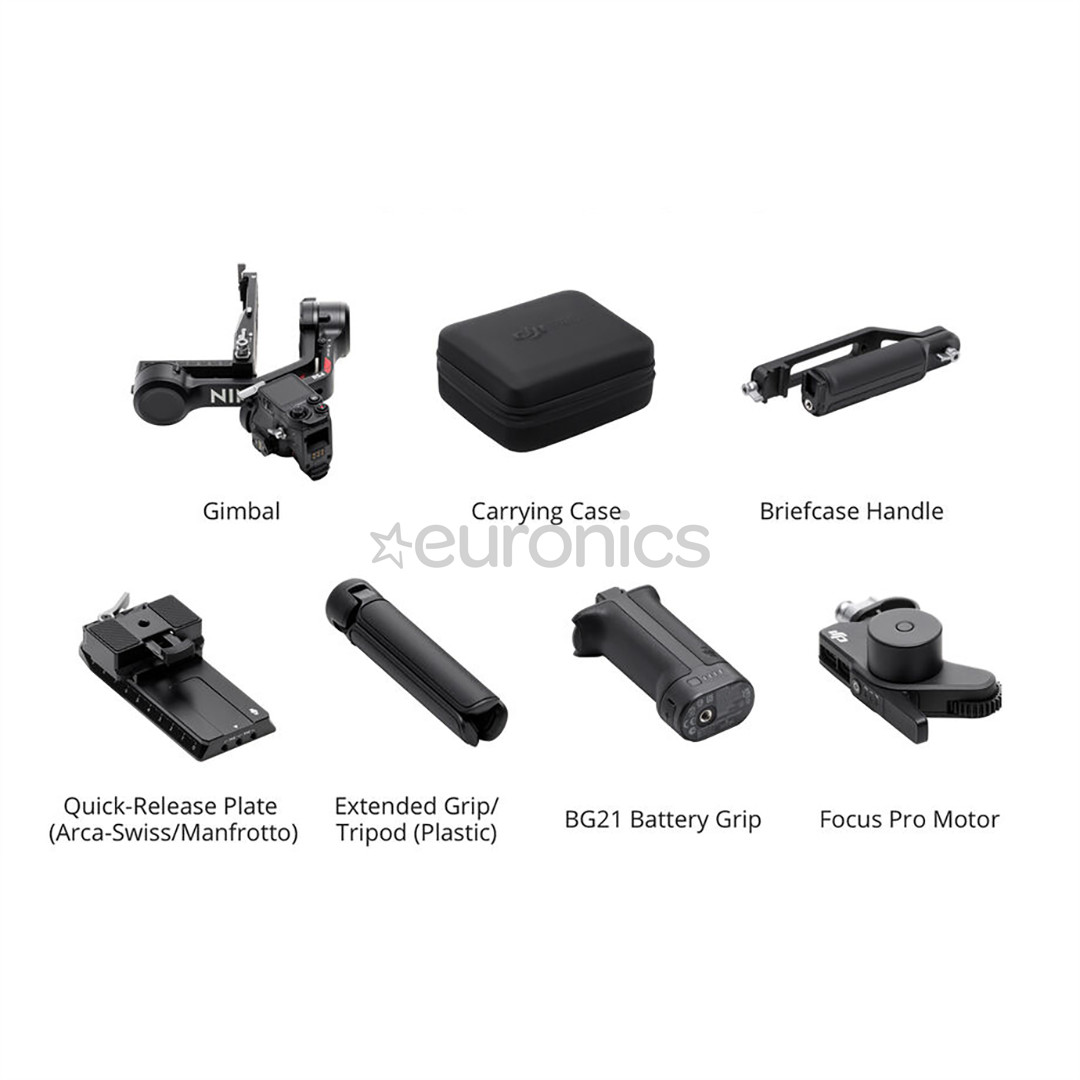 DJI RS 4 Gimbal Stabilizer Combo, black - Gimbal Stabilizer