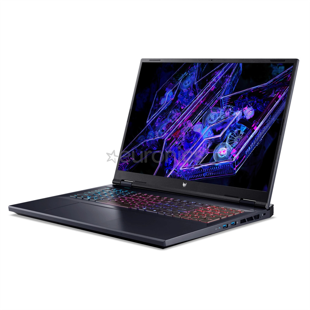 Acer Predator Helios Neo 18, 18'', WUXGA, 165 Hz, i7, 16 GB, 512 GB, RTX 4060, ENG, melna - Portatīvais dators