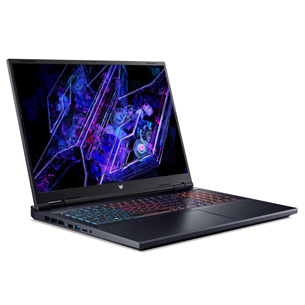 Acer Predator Helios Neo 18, 18'', WUXGA, 165 Hz, i7, 16 GB, 512 GB, RTX 4060, ENG, melna - Portatīvais dators