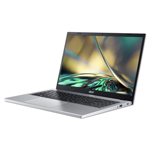 Acer Aspire 3, 15.6", Ryzen 5, 8 GB, 256 GB, SWE, sudraba - Portatīvais dators