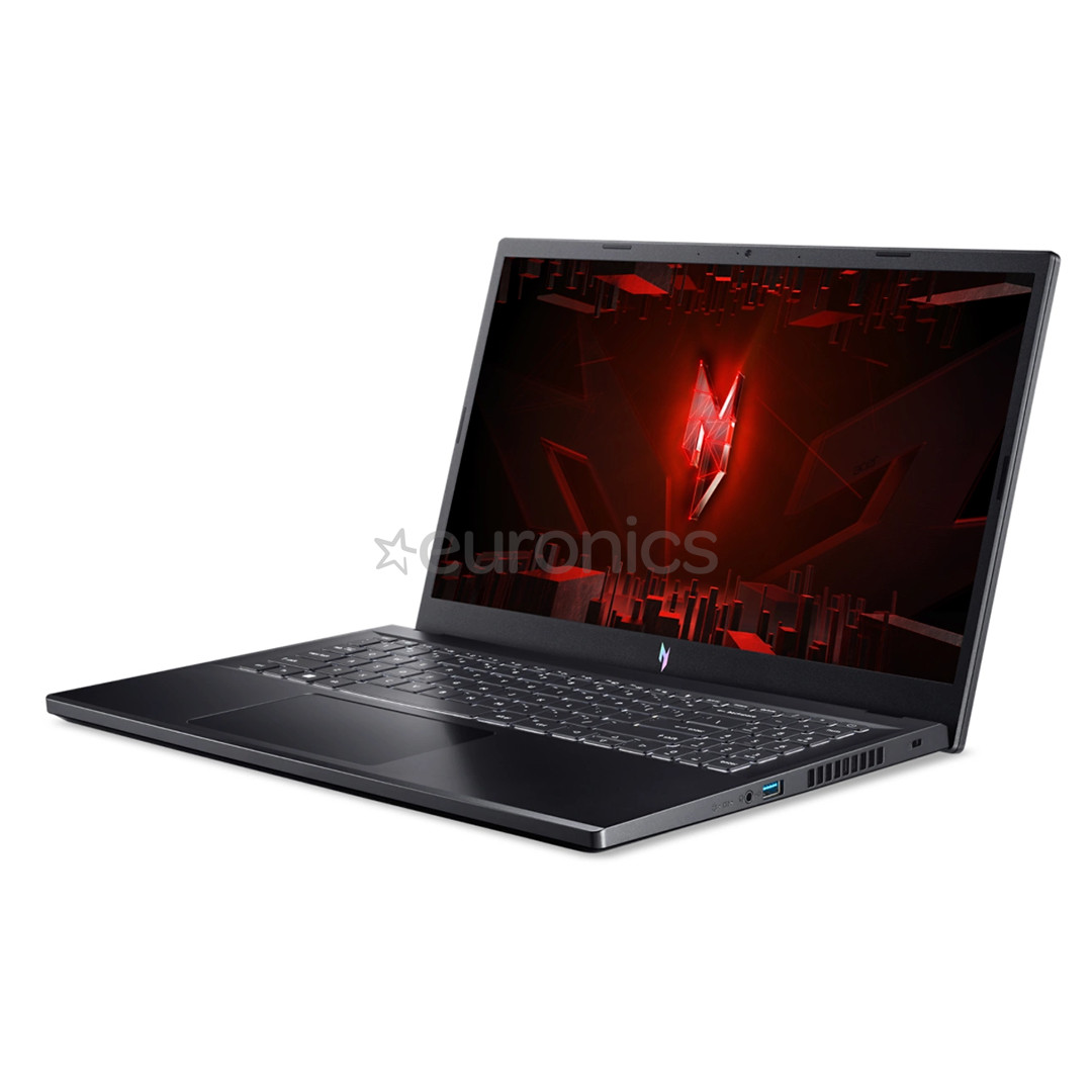 Acer Nitro V15, 15,6", 165 Hz, Ryzen 7, 16 GB, 1 TB, RTX 4060, ENG, melna - Portatīvais dators