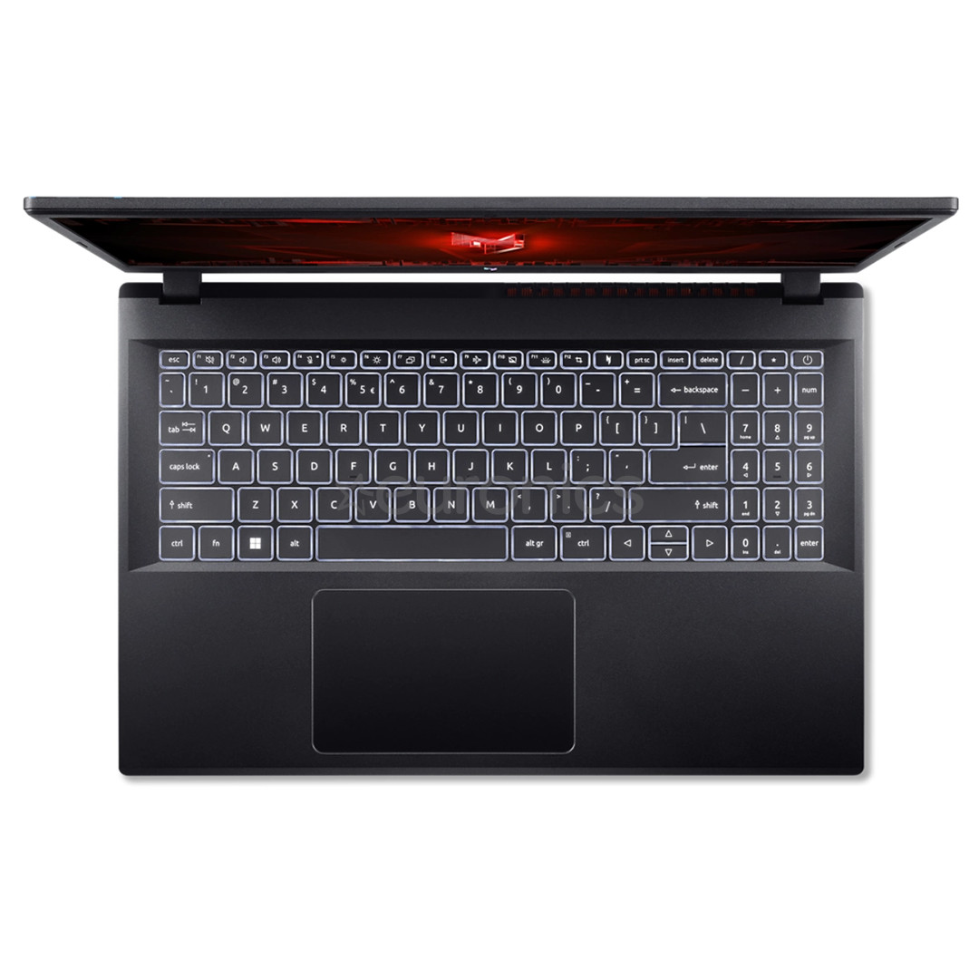 Acer Nitro V15, 15,6", 165 Hz, Ryzen 7, 16 GB, 1 TB, RTX 4060, ENG, melna - Portatīvais dators
