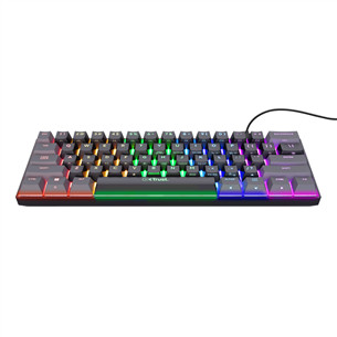 Trust GXT 867 ACIRA, 60%, US, black - Mechanical keyboard