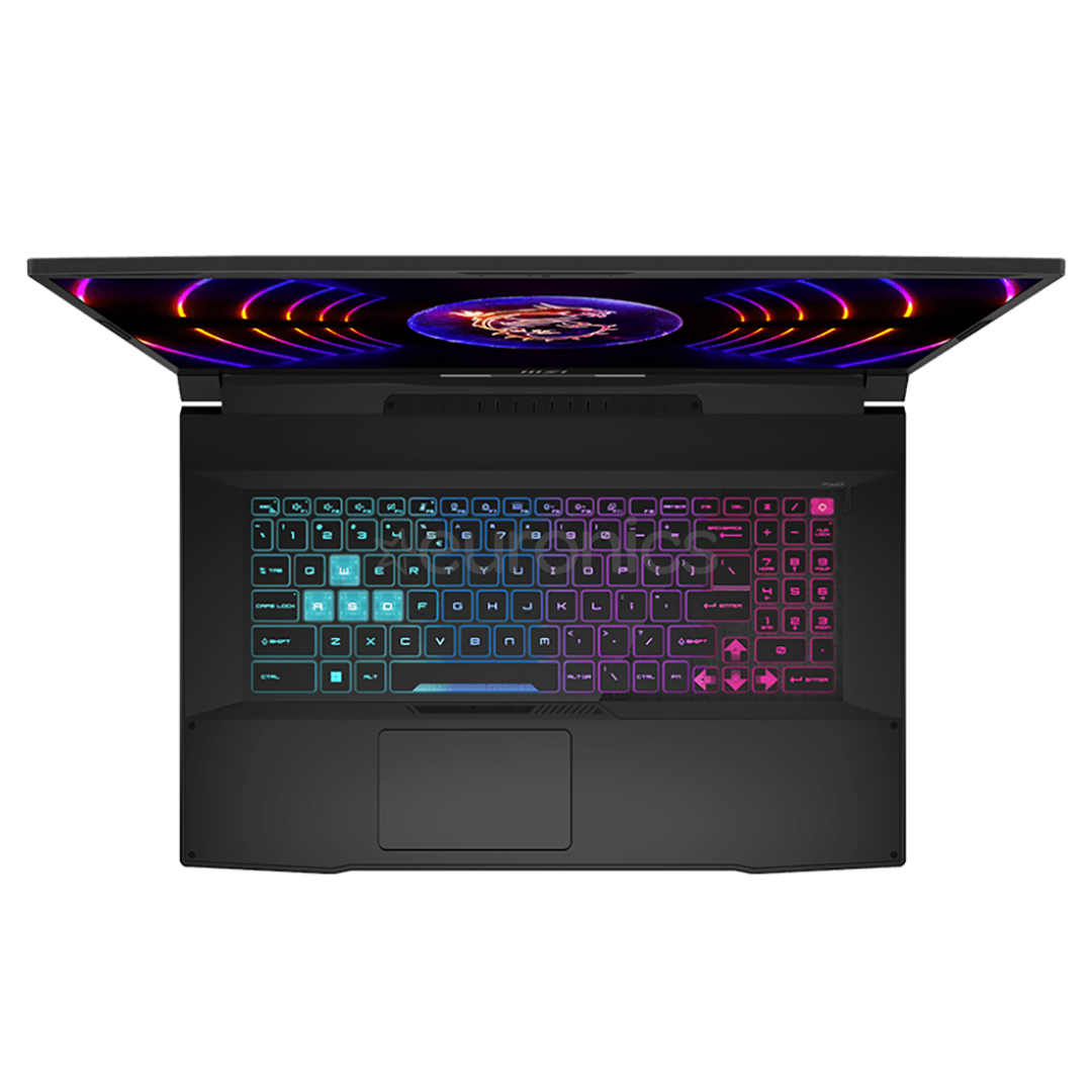 MSI Katana 17 B13V, 17,3'', FHD, 144 Гц, i7, 16 ГБ, 1 ТБ, RTX 4070, ENG, черный - Ноутбук