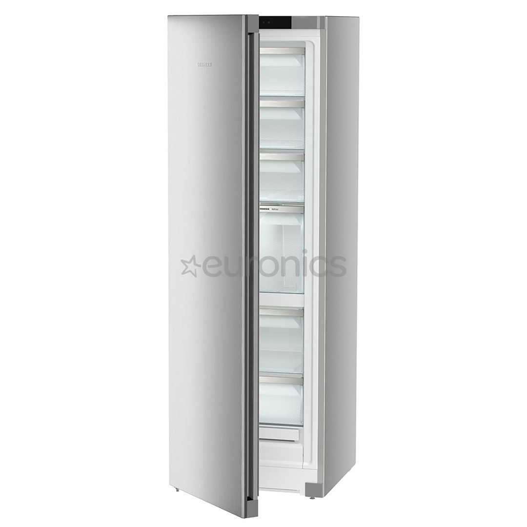 Liebherr, NoFrost, 278 л, высота 186 см, серебристый - Морозильник