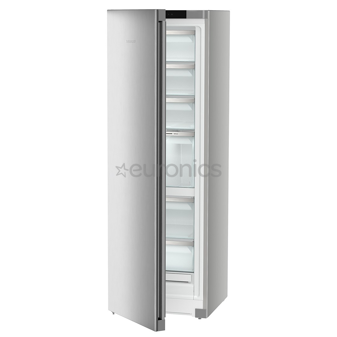 Liebherr, NoFrost, 278 л, высота 186 см, серебристый - Морозильник