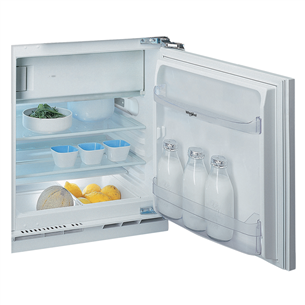 Whirlpool, 126 L, height 82 cm - Built-in refrigerator