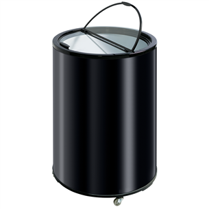 Scancool, 90 L, height 84 cm, black - Barrell cooler