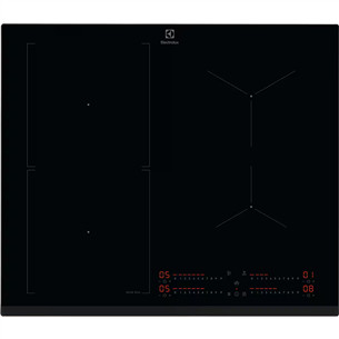 Electrolux 700 SenseBoil, platums 59 cm, melna - Iebūvējama indukcijas plīts virsma CIS62450