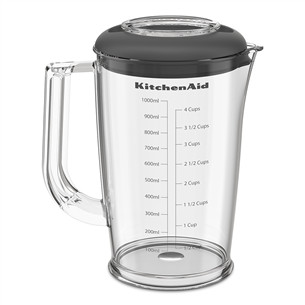 KitchenAid Go, bez akumulatora, matēta melna - Bezvadu rokas blenderis