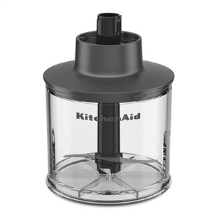 KitchenAid Go, ar akumulatoru, matēta melna - Bezvadu rokas blenderis