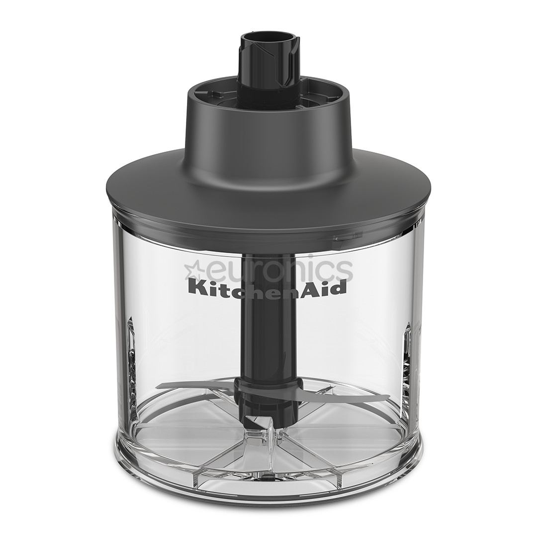 KitchenAid Go, ar akumulatoru, matēta melna - Bezvadu rokas blenderis