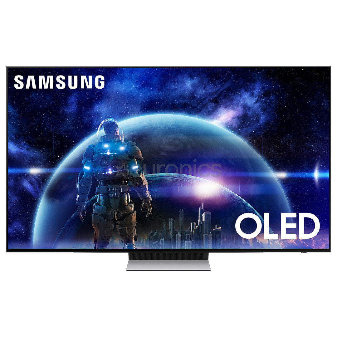 Samsung S92D, 48'', 4K UHD, OLED, pelēka - Televizors