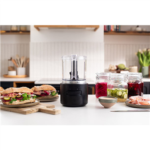 KitchenAid Go, ar akumulatoru, matēta melna - Bezvadu smalcinātājs