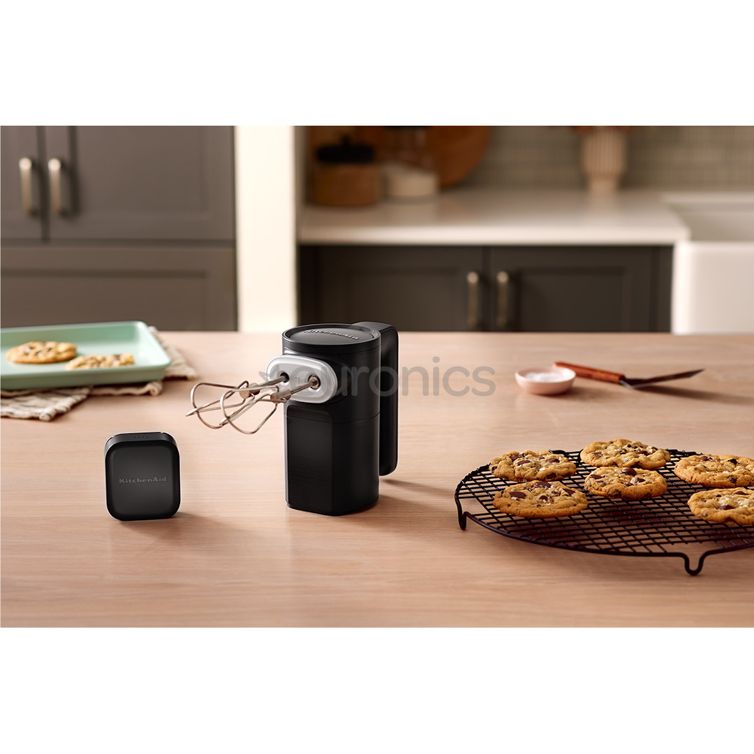 KitchenAid Go, с аккумулятором, матовый черный - Беспроводной ручной миксер