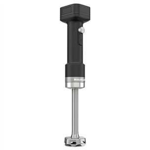 KitchenAid Go, ar akumulatoru, matēta melna - Bezvadu rokas blenderis