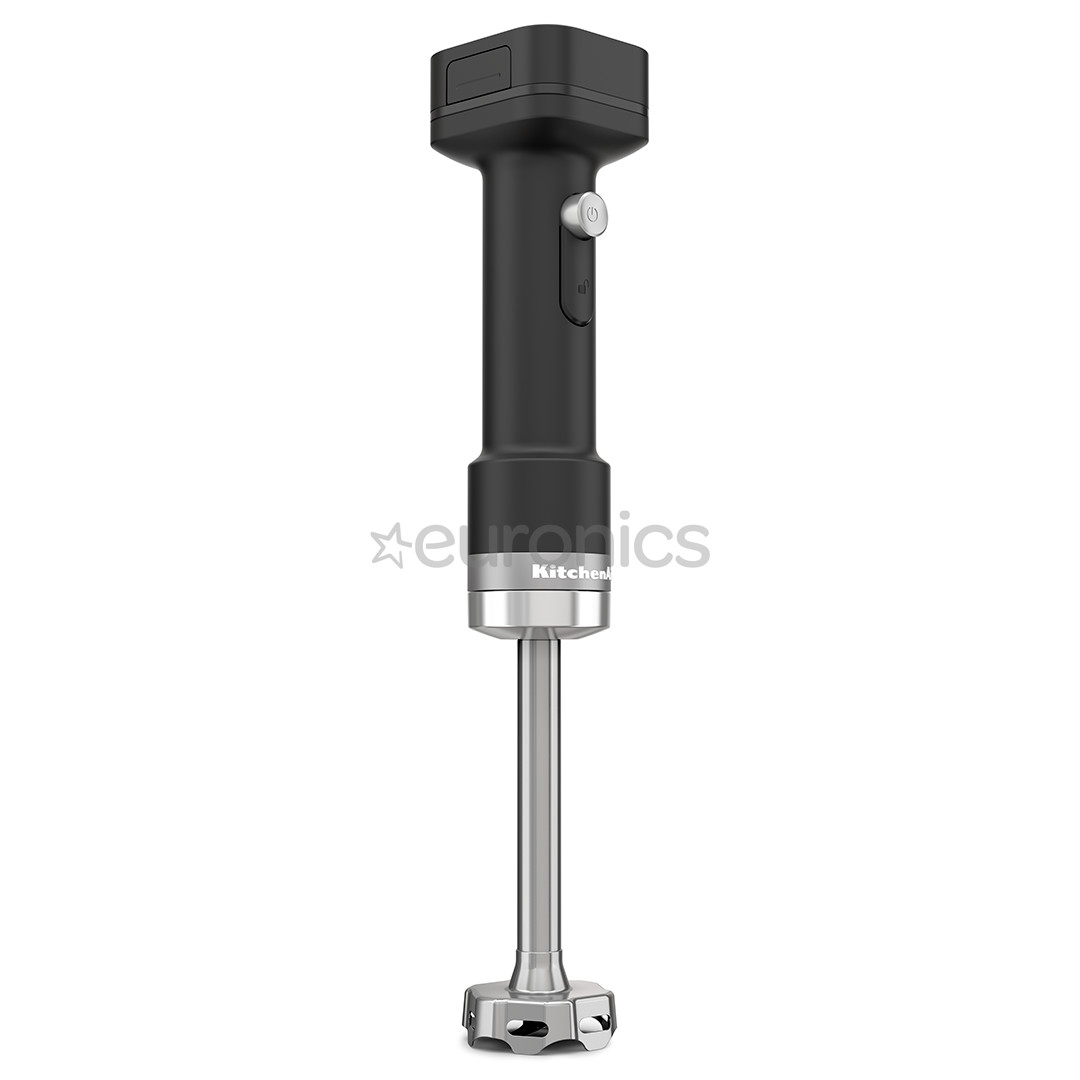 KitchenAid Go, ar akumulatoru, matēta melna - Bezvadu rokas blenderis