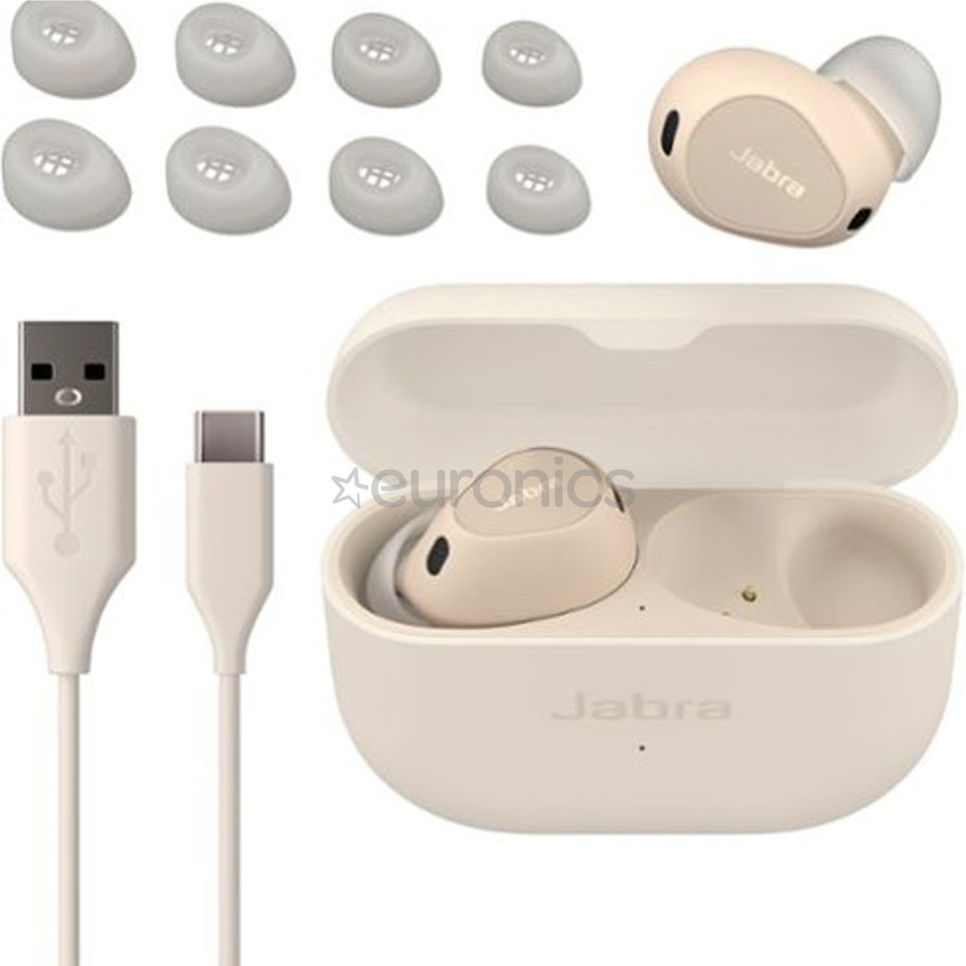 Jabra Elite 10, bēša - Bezvadu austiņas