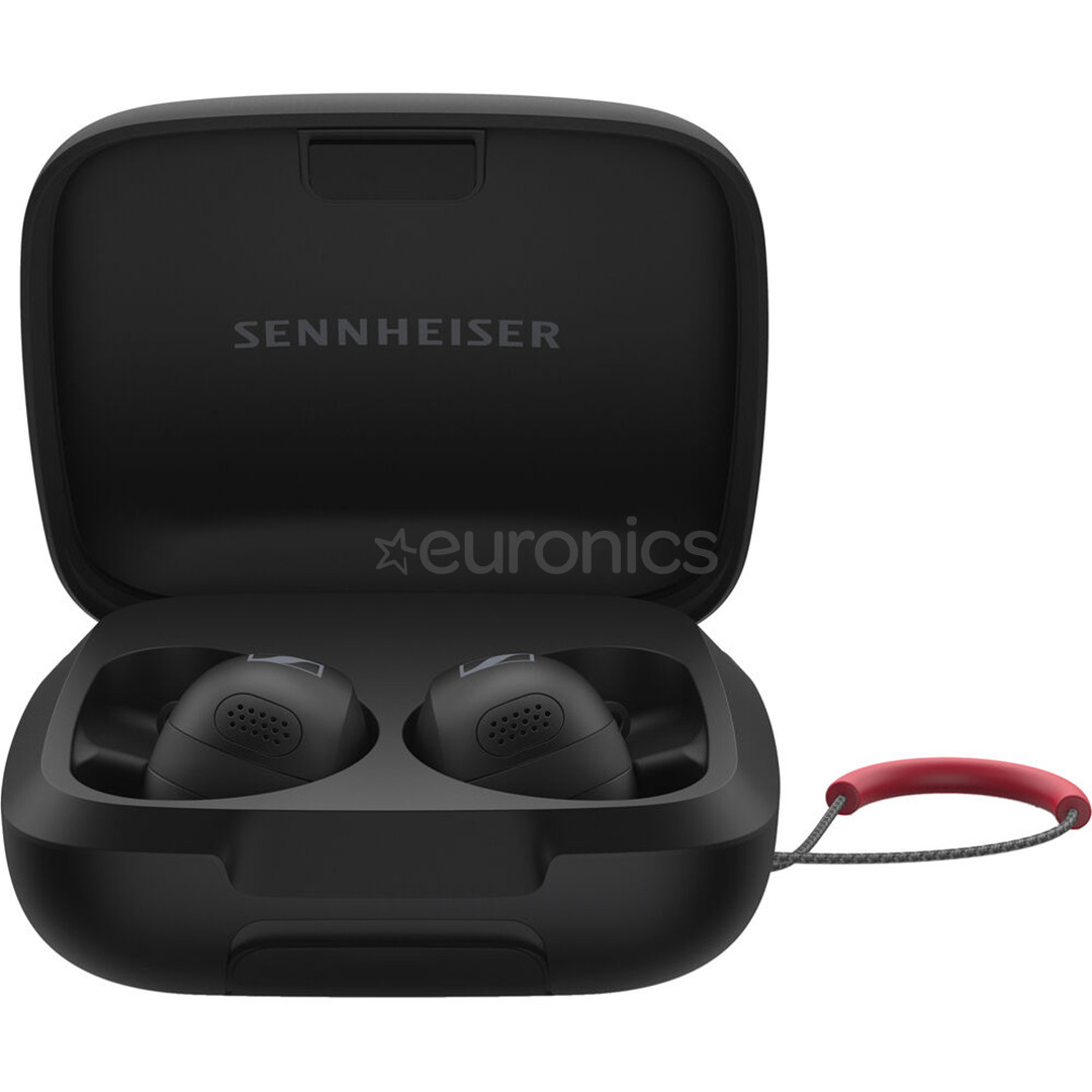 Sennheiser Momentum SPORT True Wireless, melna - Bezvadu austiņas