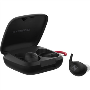 Sennheiser Momentum SPORT True Wireless, melna - Bezvadu austiņas