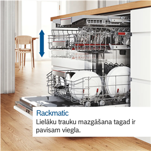 Bosch, Series 8, 14 place settings - Built-in dishwasher