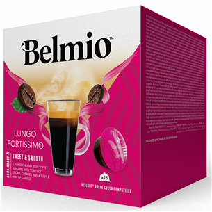 Belmio Lungo Fortissimo, 16 porcijas - Kafijas kapsulas