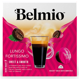 Belmio Lungo Fortissimo, 16 porcijas - Kafijas kapsulas