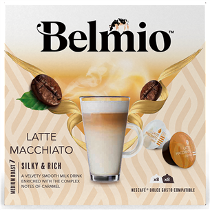 Belmio Latte Macchiato, 2x8 gab. - Kafijas kapsulas
