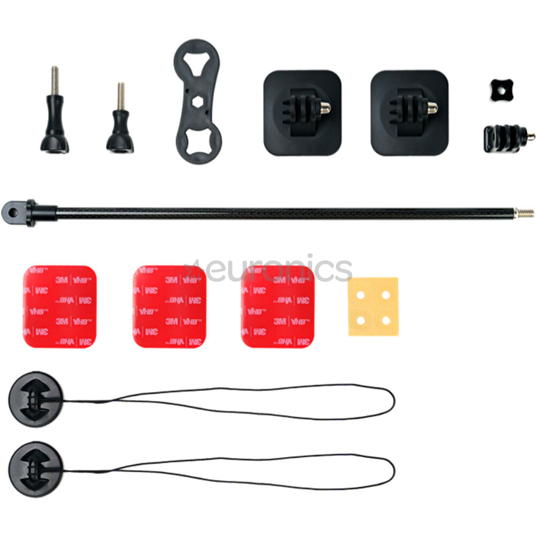 Insta360 Unicorn Helmet Carbon Fiber Mount, черный - Коепление на шлем