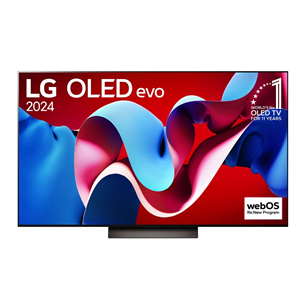 LG evo C4, 55'', 4K UHD, OLED, pelēka - Televizors OLED55C42LA.AEU
