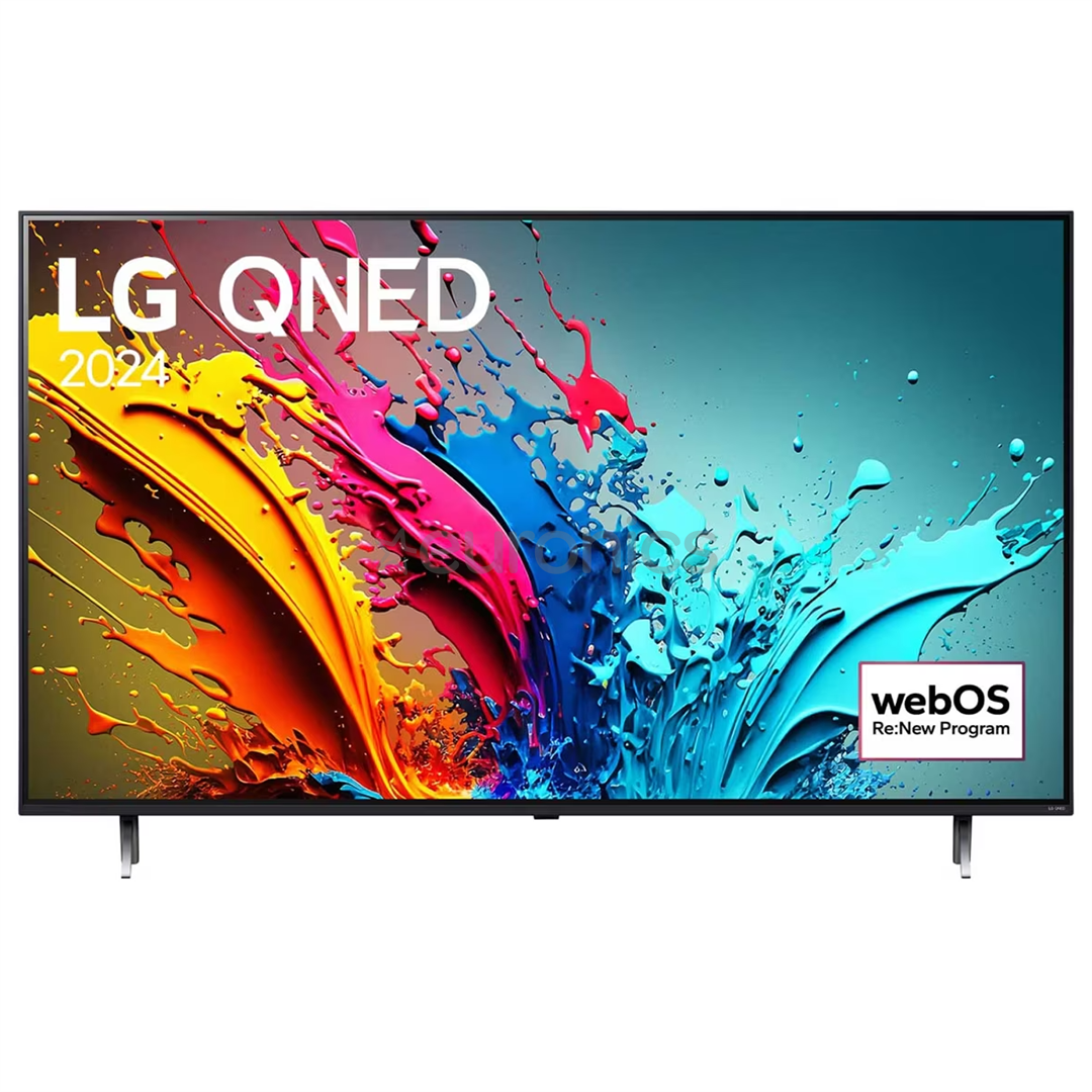 LG QNED86, 75'', 4K UHD, QNED, melna - Televizors