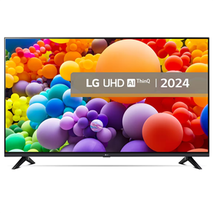 LG UT73, 50'', 4K UHD, LED LCD, melna - Televizors 50UT73003LA.AEUQ