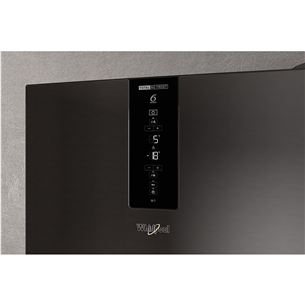 Whirlpool, NoFrost, 335 L, augstums 192 cm, melna - Ledusskapis