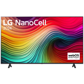 LG NANO82, 50", 4K UHD, LED LCD, NanoCell, черный - Телевизор