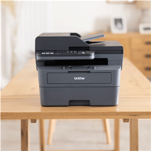 Brother MFC-L2827DW, WiFi, divpusēja druka, melna - Daudzfunkciju lāzerprinteris