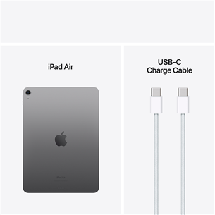 Apple iPad Air 11'' (2024), M2, 1 TB, WiFi, space gray - Tablet