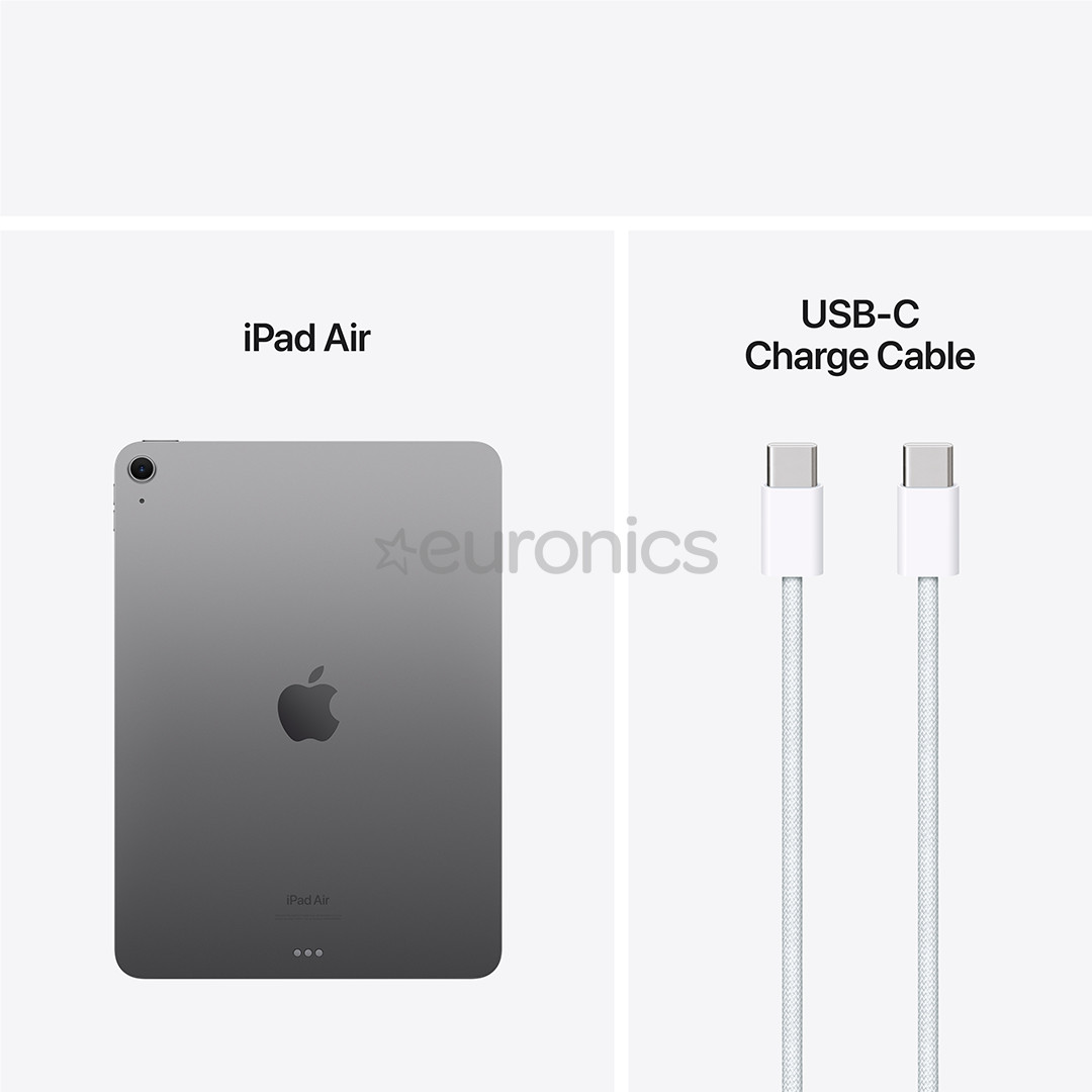 Apple iPad Air 11'' (2024), M2, 1 TB, WiFi, space gray - Tablet