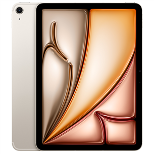 Apple iPad Air 11'' (2024), M2, 256 GB, WiFi + 5G, sudraba - Planšetdators MUXK3HC/A