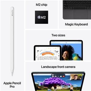 Apple iPad Air 13'' (2024), M2, 512 GB, WiFi, space gray - Tablet