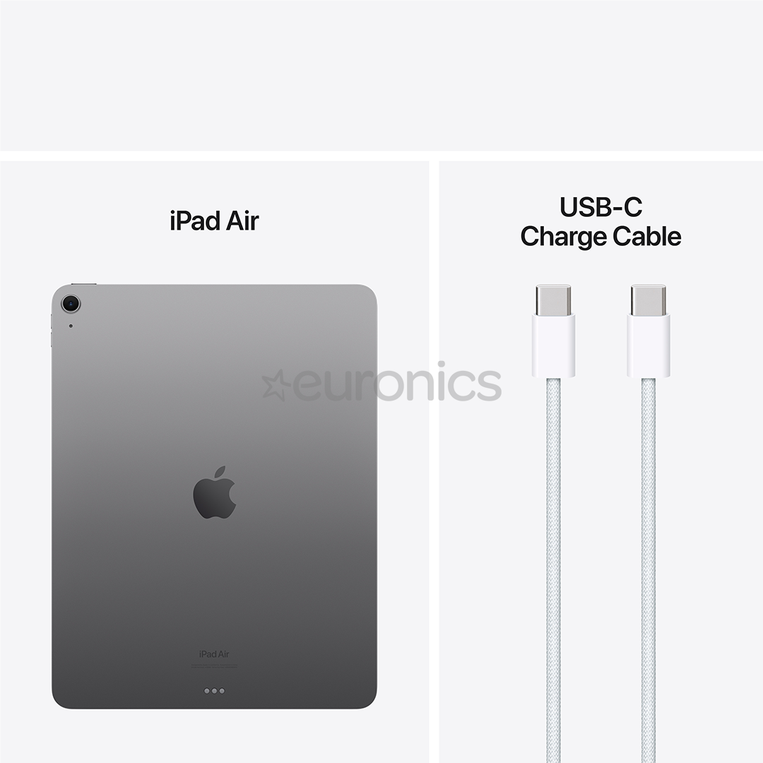 Apple iPad Air 13'' (2024), M2, 512 GB, WiFi, space gray - Tablet