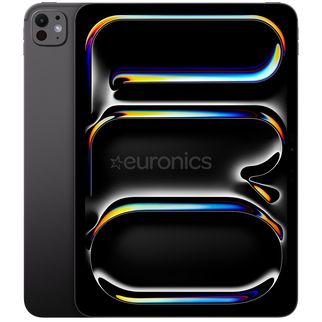 Apple iPad Pro 11”, M4 (2024), 1 TB, glancēts, WiFi, melna - Planšetdators