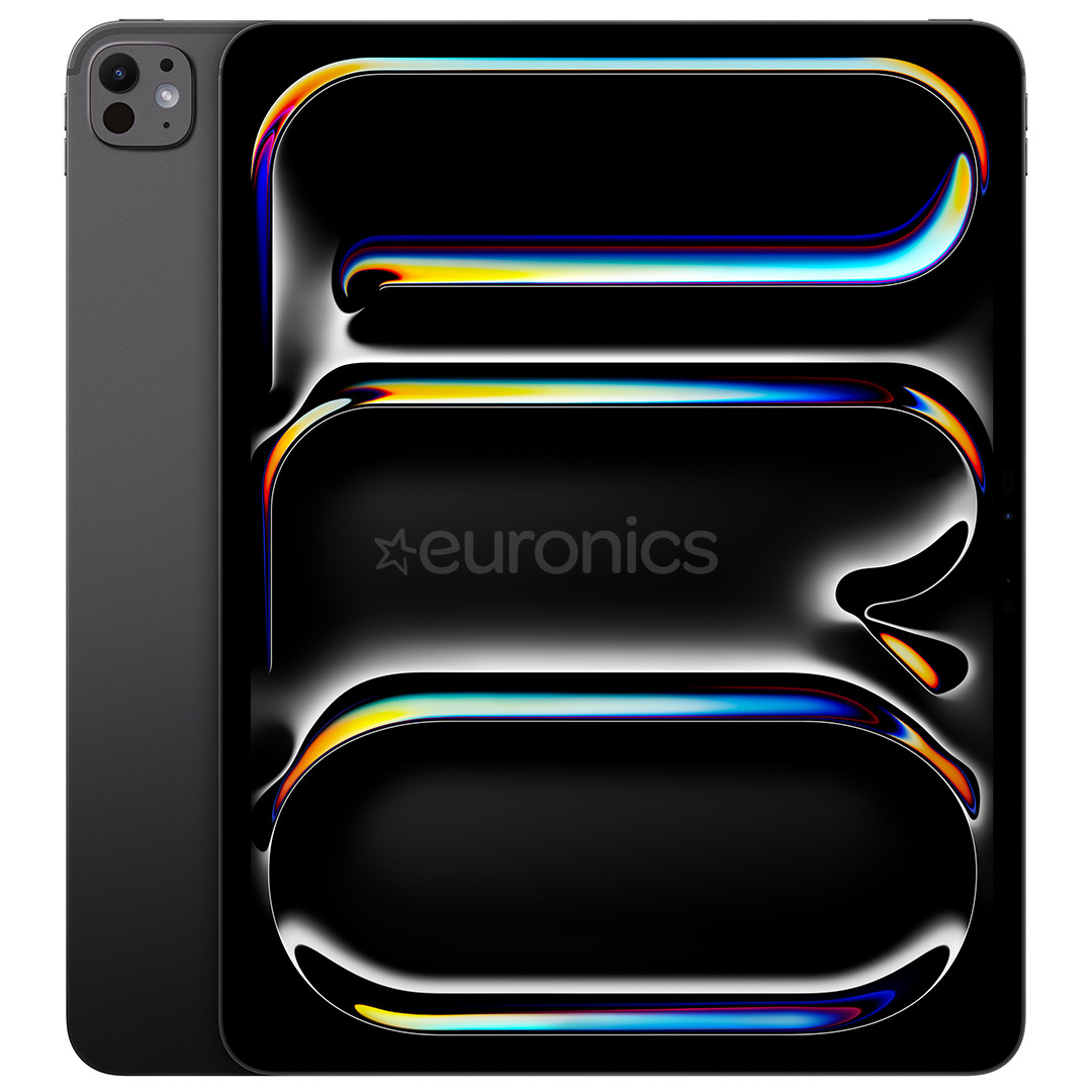 Apple iPad Pro 13”, M4 (2024), 512 ГБ, глянцевый, WiFi, черный - Планшет