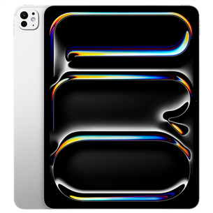 Apple iPad Pro 13”, M4 (2024), 1 TB, matēts, WiFi, sudraba - Planšetdators MWRG3HC/A