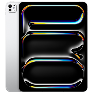 Apple iPad Pro 13”, M4 (2024), 256 ГБ, глянцевый, WiFi + 5G, серебристый - Планшет MVXT3HC/A