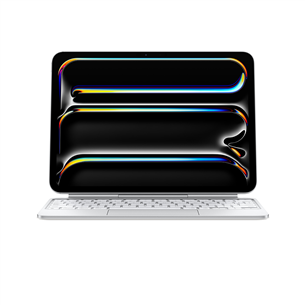 Apple Magic Keyboard, iPad Pro 11'' (M4), 2024, RUS, белый - Клавиатура MWR03RS/A