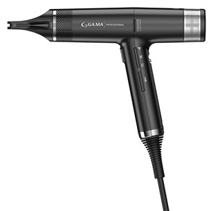 GA.MA IQ3 Perfetto, 1600 W, melna - Matu fēns